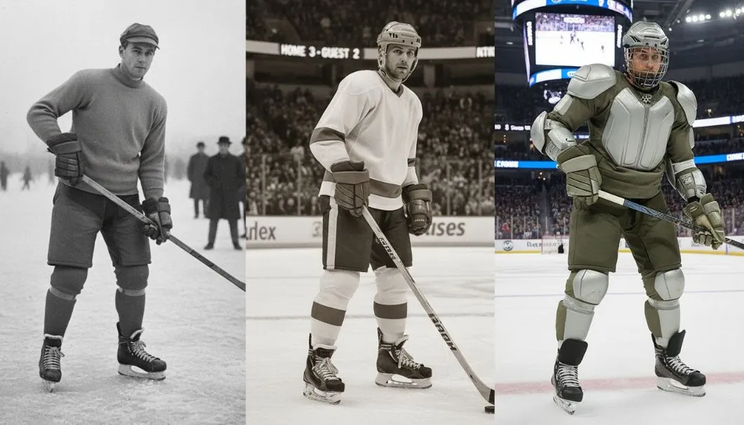 Эволюция хоккейной экипировки